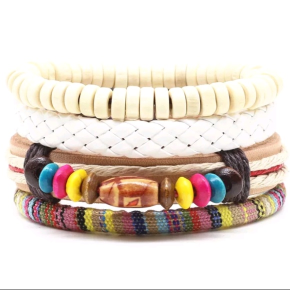 🆕️Colorful multi layer bracelet set - Picture 1 of 6